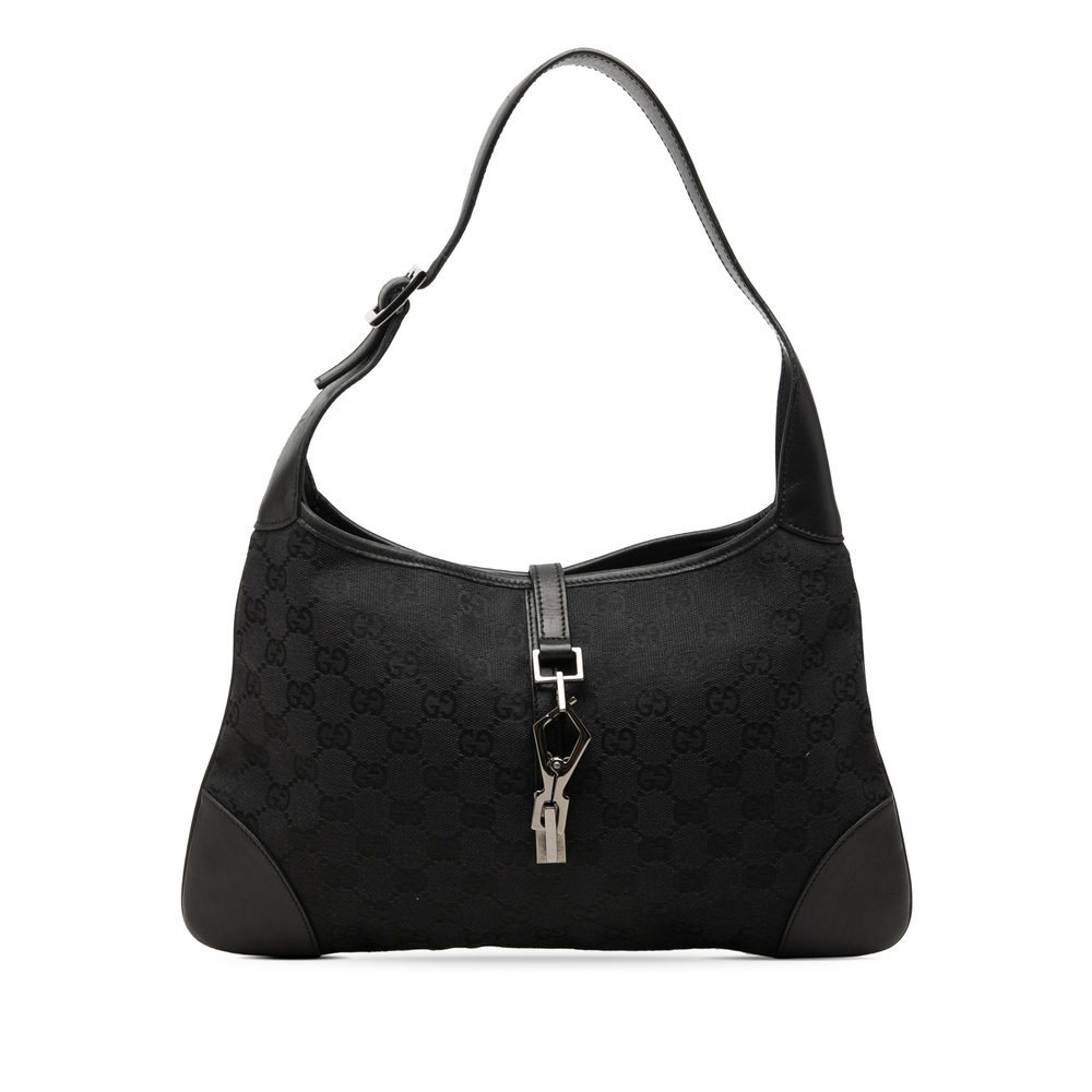 Pre-Loved Gucci GG Canvas Jackie Hobo